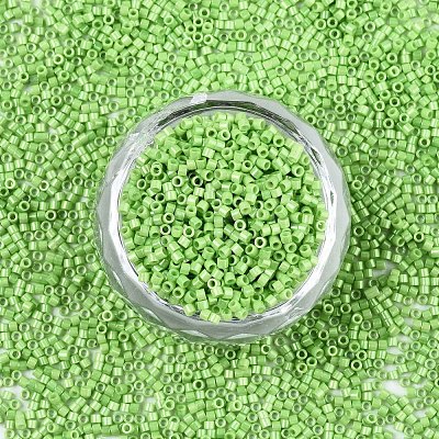 11/0 Grade A Baking Paint Glass Seed Beads SEED-S030-1035-1