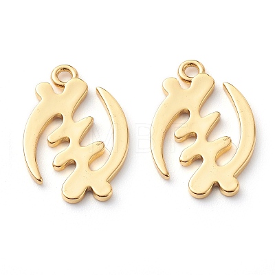 Brass Pendants LS-KK-Z010-16G-1