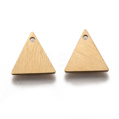 Ion Plating(IP) 304 Stainless Steel Pendants STAS-O133-04A-G-1