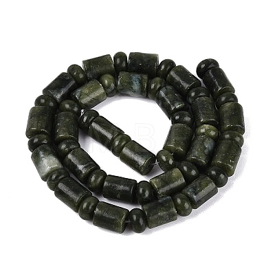 Natural Chinese Jade Southern Jade Beads Strands G-Q616-09C-1