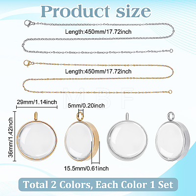 DIY Necklace Making Kits DIY-UN0008-35-1