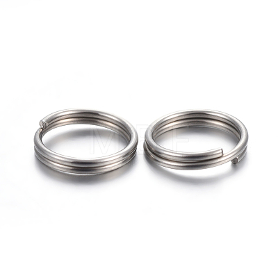 Tarnish Resistant 304 Stainless Steel Split Rings LS-X-STAS-P223-22P-04-1