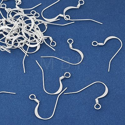 Brass Earring Hooks LS-KK-H258-06C-S-1