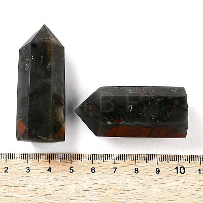 Tower Natural African Bloodstone Healing Stone Wands G-A096-02E-1-1