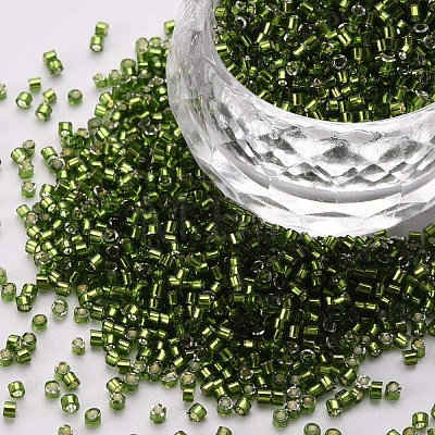 Glass Cylinder Beads SEED-S047-R-013-1