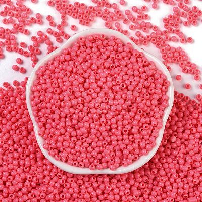 Opaque Acrylic Beads SACR-A007-01B-22-1