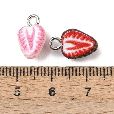 Opaque Resin Pendants FIND-Z104-03P-1