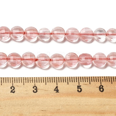Cherry Quartz Glass Beads Strands G-C179-A6mm-16-1