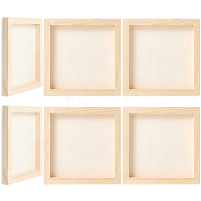 DIY Children Wood Decoration Clay Picture Frame WOOD-WH20008-07H-1