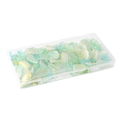 120Pcs 8 Styles Glass Pendants GLAA-FS0002-45-1