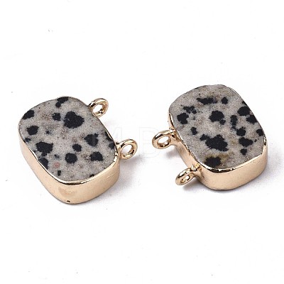 Natural Dalmatian Jasper Pendants G-S359-091A-1