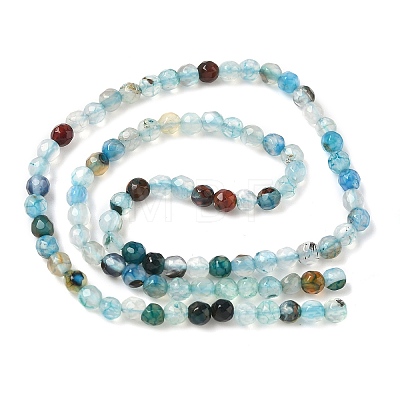 Natural Agate Beads Strands G-H302-A01-13-1