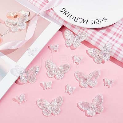 Electroplated 3D Resin Pendants DIY-OC0007-71-1