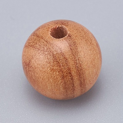 Natural Wood Beads WOOD-H100-02-1
