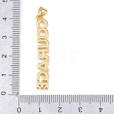 Brass Pendants KK-C162-054A-03G-1