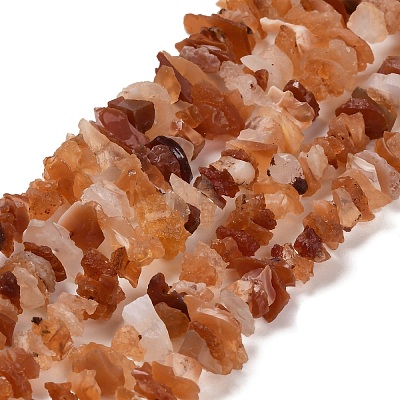 Natural Fire Opal Beads Strands G-C253-03-1