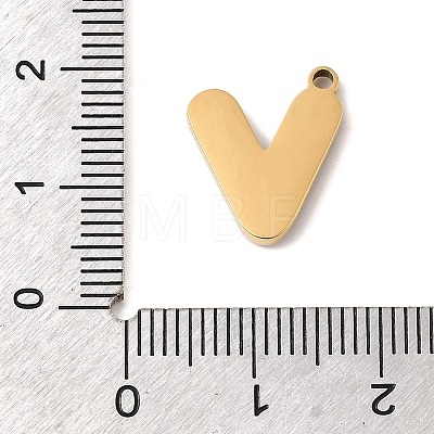 304 Stainless Steel Pendants STAS-K297-09V-G-1