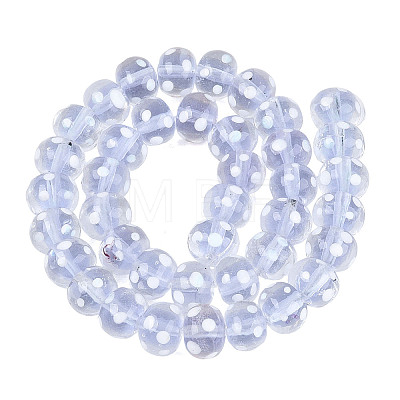 Handmade Lampwork Beads Strands LAMP-N037-05A-1