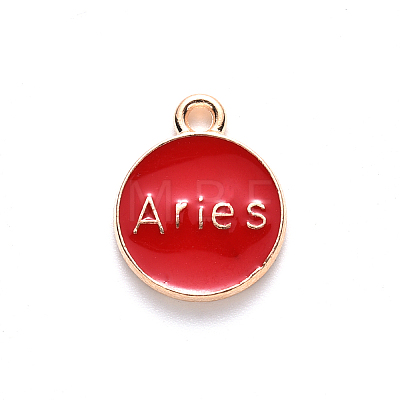 Alloy Enamel Pendants LS-ENAM-S124-01A-07A-1
