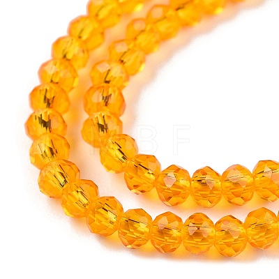 Glass Beads Strands EGLA-T021-01K-1