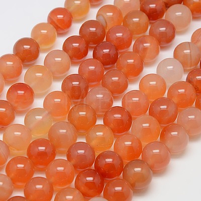 Natural Carnelian Beads Strands X-G-N0006-12mm-17-1