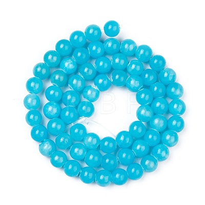 Natural Mashan Jade Beads Strands DJAD-6D-10-2-1