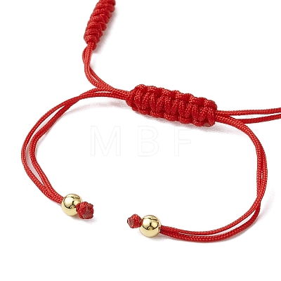 Adjustable Lanmpword Evil Eye Braided Bead Bracelet BJEW-JB11062-02-1