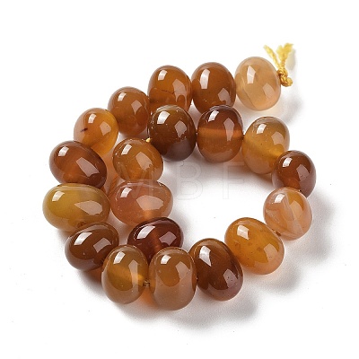 Natural Agate Beads Strands G-G021-03B-16-1