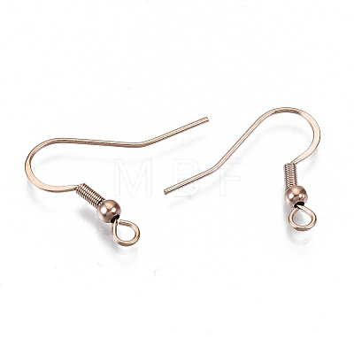 304 Stainless Steel French Earring Hooks X-STAS-S111-007RG-NR-1