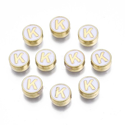 Alloy Enamel Beads X-ENAM-N052-006-01K-RS-1