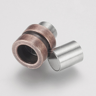 304 Stainless Steel Magnetic Clasps LS-STAS-E144-052ARG-1