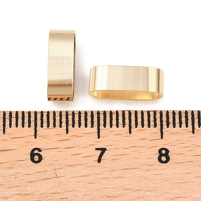 Brass Slide Charms KK-C163-23C-G-1