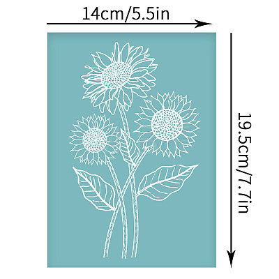 Self-Adhesive Silk Screen Printing Stencil DIY-WH0173-019-1