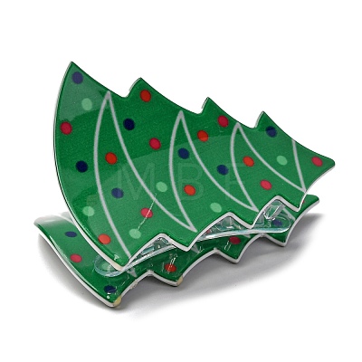 Christmas Claw Plastic Claw Hair Clips LS-PHAR-K006-01D-1