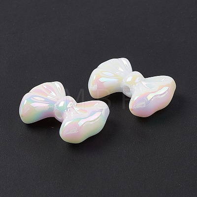 Opaque Acrylic Beads OACR-E004-08-1