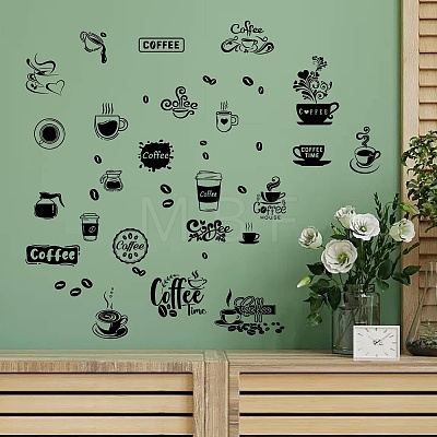 PVC Wall Stickers Set DIY-WH0268-023-1