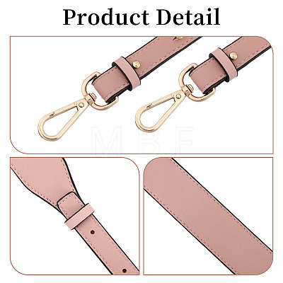 Leather Adjustable Bag Handles PURS-WH0005-80KCG-03-1