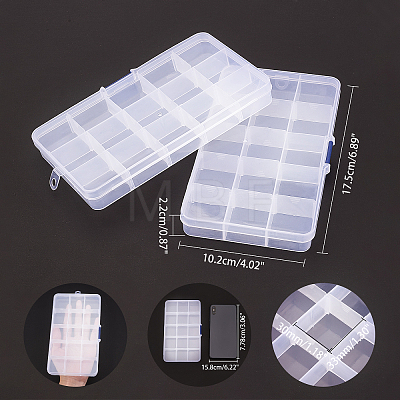 Plastic Bead Storage Containers CON-PH0001-85-1