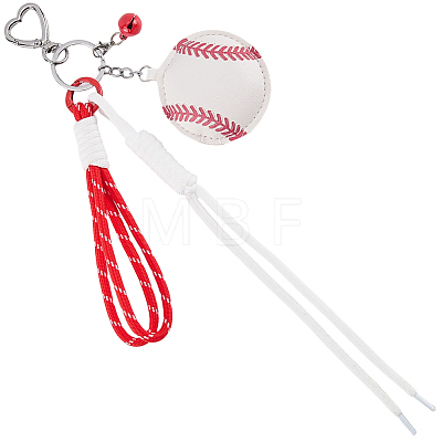 1Pc Sports ThemePU Leather Keychains KEYC-SP0001-67E-1