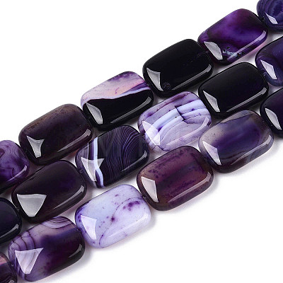 Natural Agate Beads Strands G-N356-03A-14-1