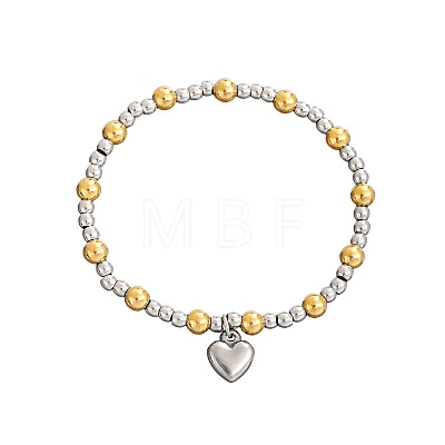 304 Stainless Steel Charm Bracelets FS-WGA0F88-01-1