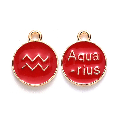 Alloy Enamel Pendants LS-X-ENAM-S124-01A-07J-1