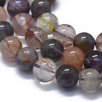 Natural Auralite 23 Beads Strands G-D0013-69A-1