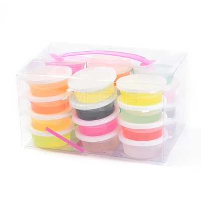 24 Colors DIY Crystal Slime Kit DIY-H143-12-1