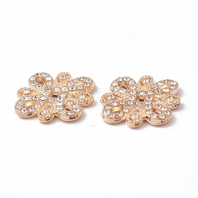 Alloy Rhinestone Cabochons DIY-B063-05LG-1