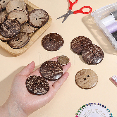 20Pcs Coconut Buttons COCO-CY0001-01-1