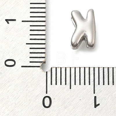 304 Stainless Steel Slide Charms STAS-B075-37P-K-1