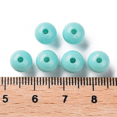 Opaque Acrylic Beads MACR-S370-C8mm-SS2107-1