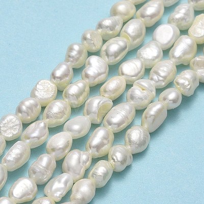 Natural Cultured Freshwater Pearl Beads Strands PEAR-A005-13C-01-1