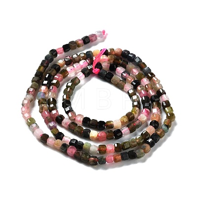 Natural Tourmaline Beads Strands G-D467-A16-1